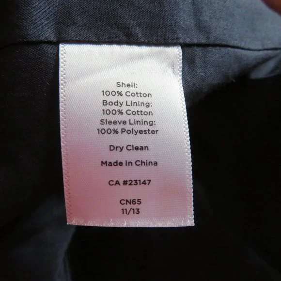 🎉HP🎉Talbots Lined Floral Cotton Blazer - Size 10 - Great for Spring/Summer - EUC - Picture 13 of 13